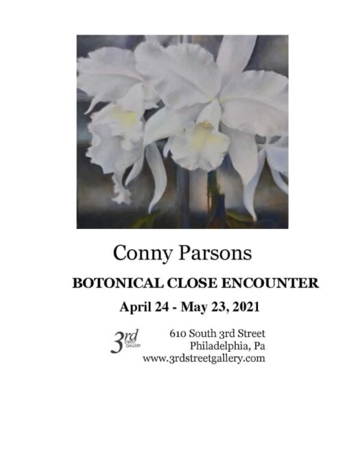 Conny Parsons “Botanical Close Encounters” — 3rd Street Gallery
