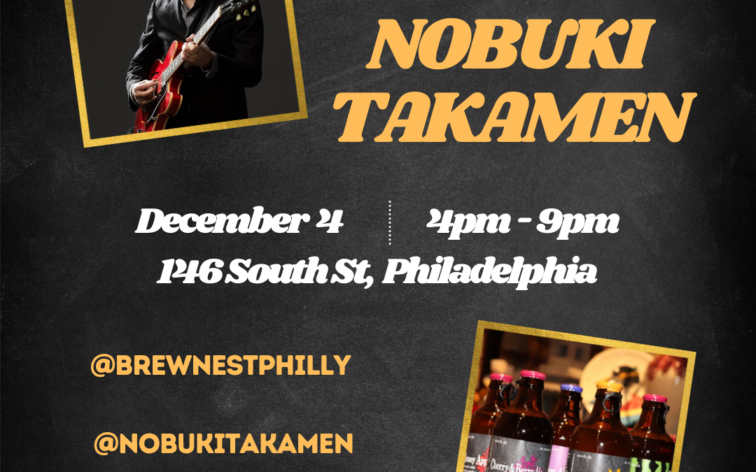 A Night with Nobuki Takamen — Brew Nest Philly