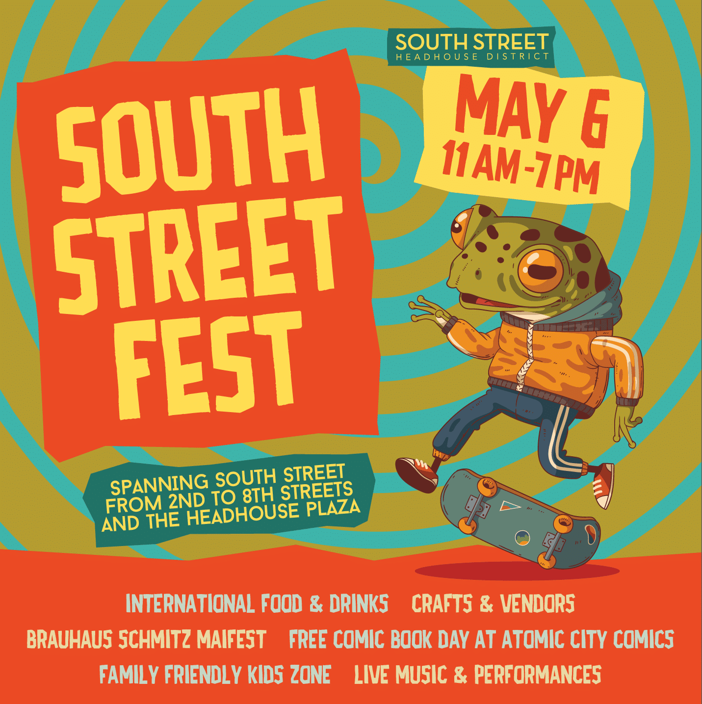 South Street Fest 2023 Philadelphia's favorite block party festival