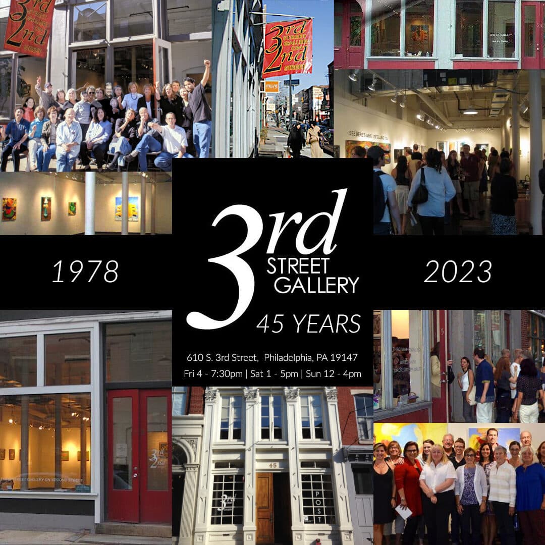 Artists’ Opening Reception — Celebrating 45 Years of 3rd Street Gallery
