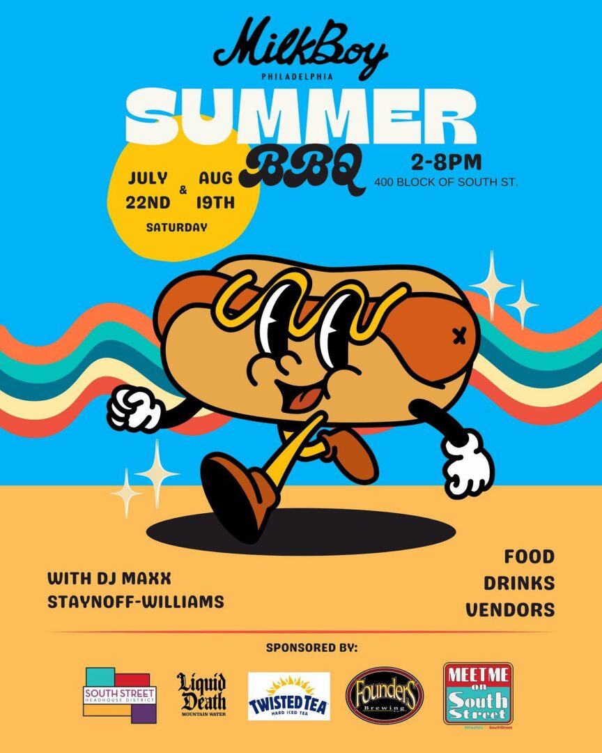 MilkBoy Summer BBQ Block Party — Saturday, July 22nd