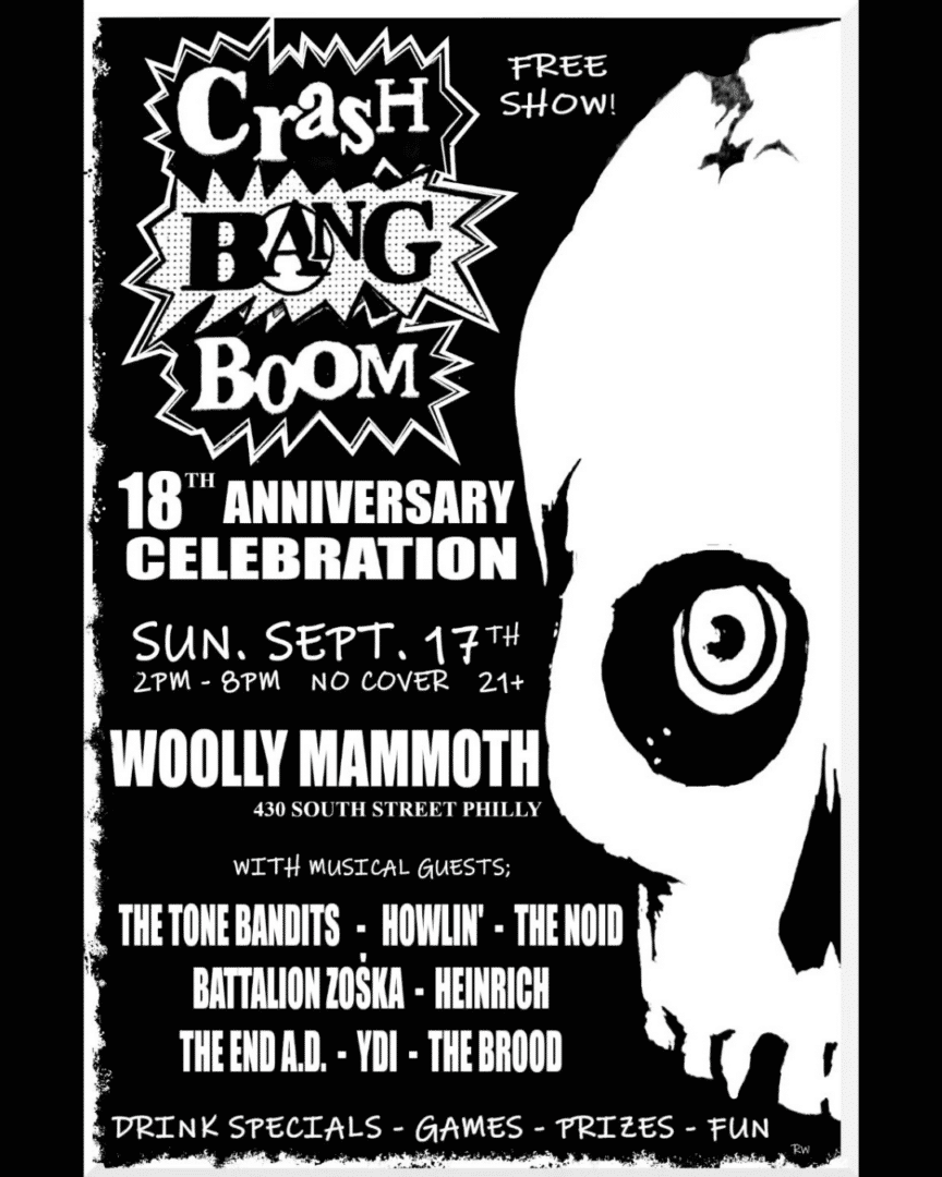 Crash Bang Boom 18th Anniversary Party at Woolly Mammoth